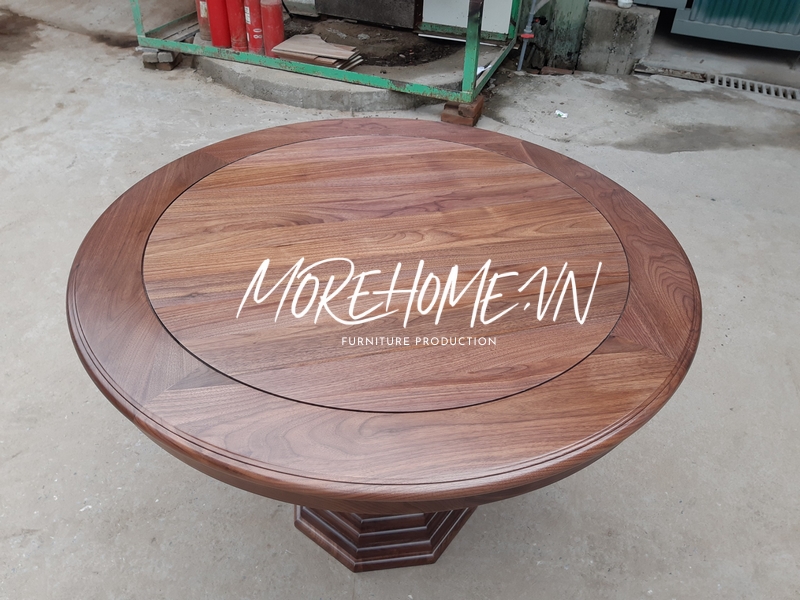 Thi công đôn gỗ óc chó tận dụng tô điểm trang trí thẩm mỹ thể hiện cá tính sở thích của gia chủ