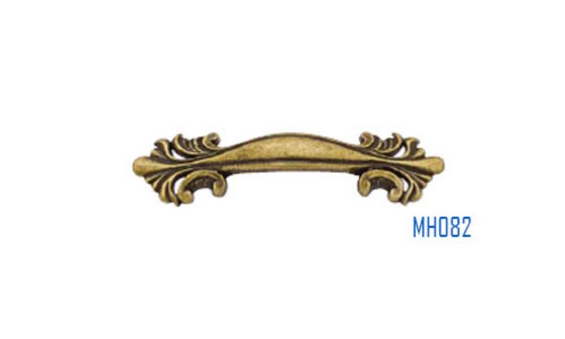 Tay nắm tủ cao cấp đồng đỏ hoa văn tỉ mỉ đường nét tinh xảo mang thẩm mỹ cao